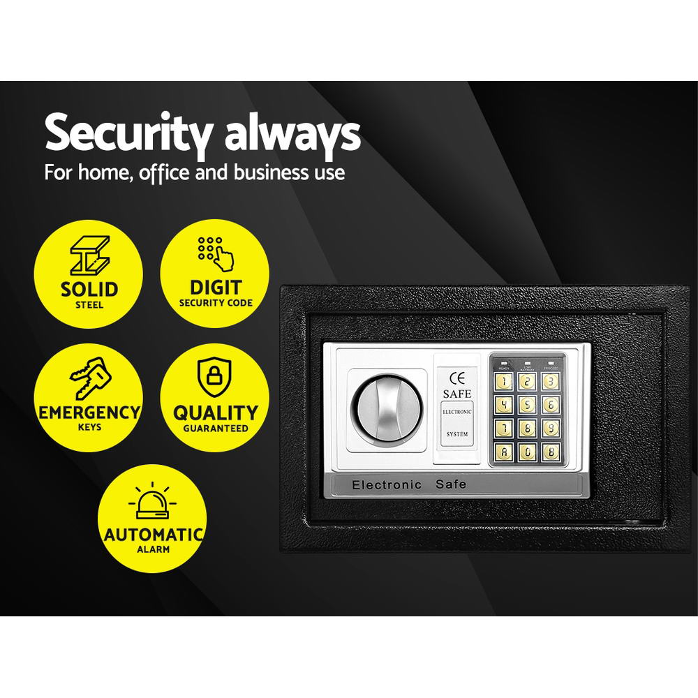 UL-TECH Electronic Safe Digital Security Box 8.5L - Newstart Furniture