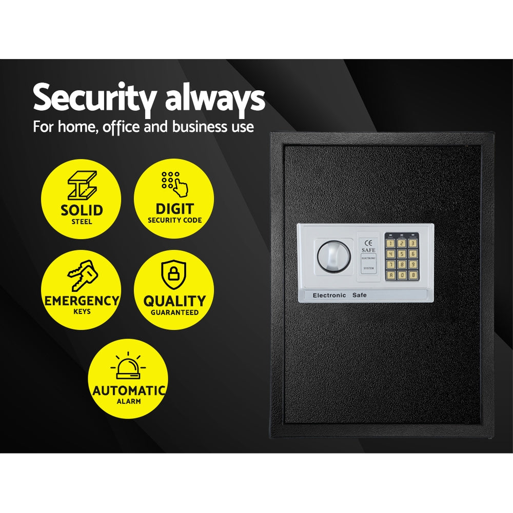 UL-TECH Electronic Safe Digital Security Box 50cm - Newstart Furniture