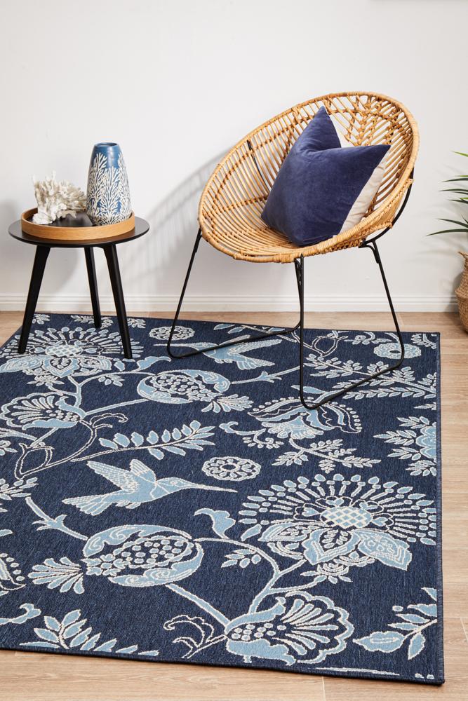 Seaside 7777 Navy Rug - Newstart Furniture