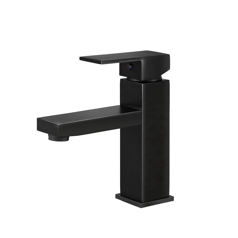 Cefito Basin Mixer Tap Faucet Bathroom Vanity Counter Top WELS Standard Brass Black - Newstart Furniture