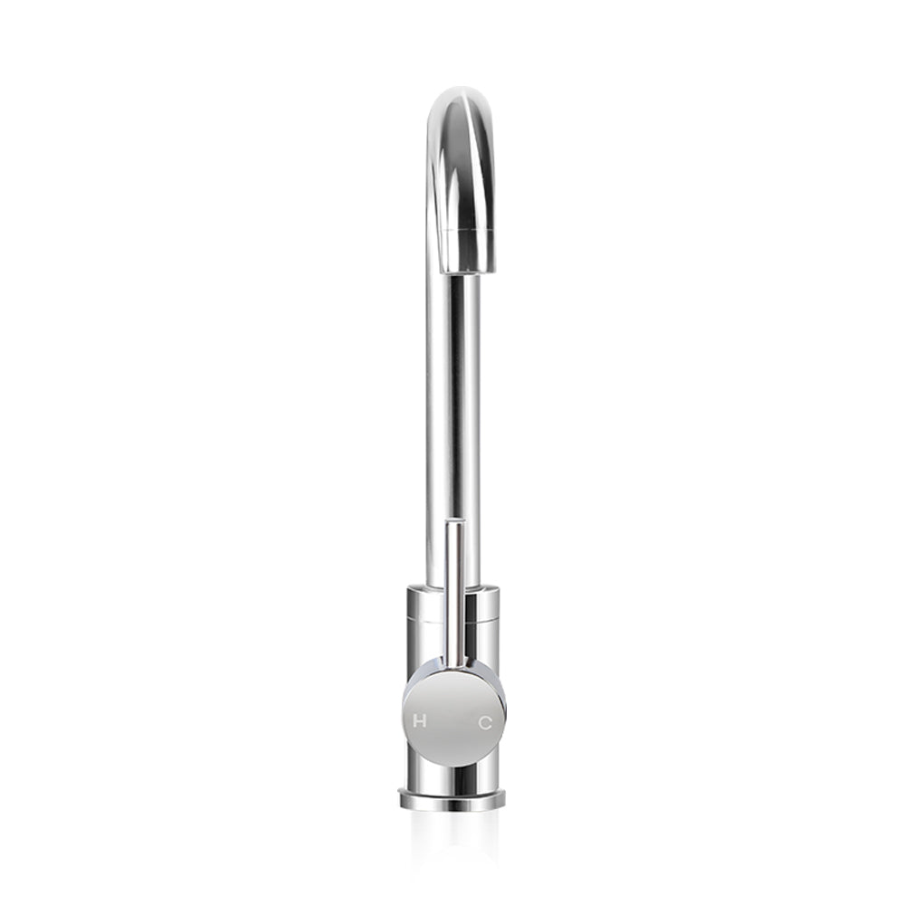 Cefito Mixer Kitchen Faucet Tap Swivel Spout WELS Silver - Newstart Furniture