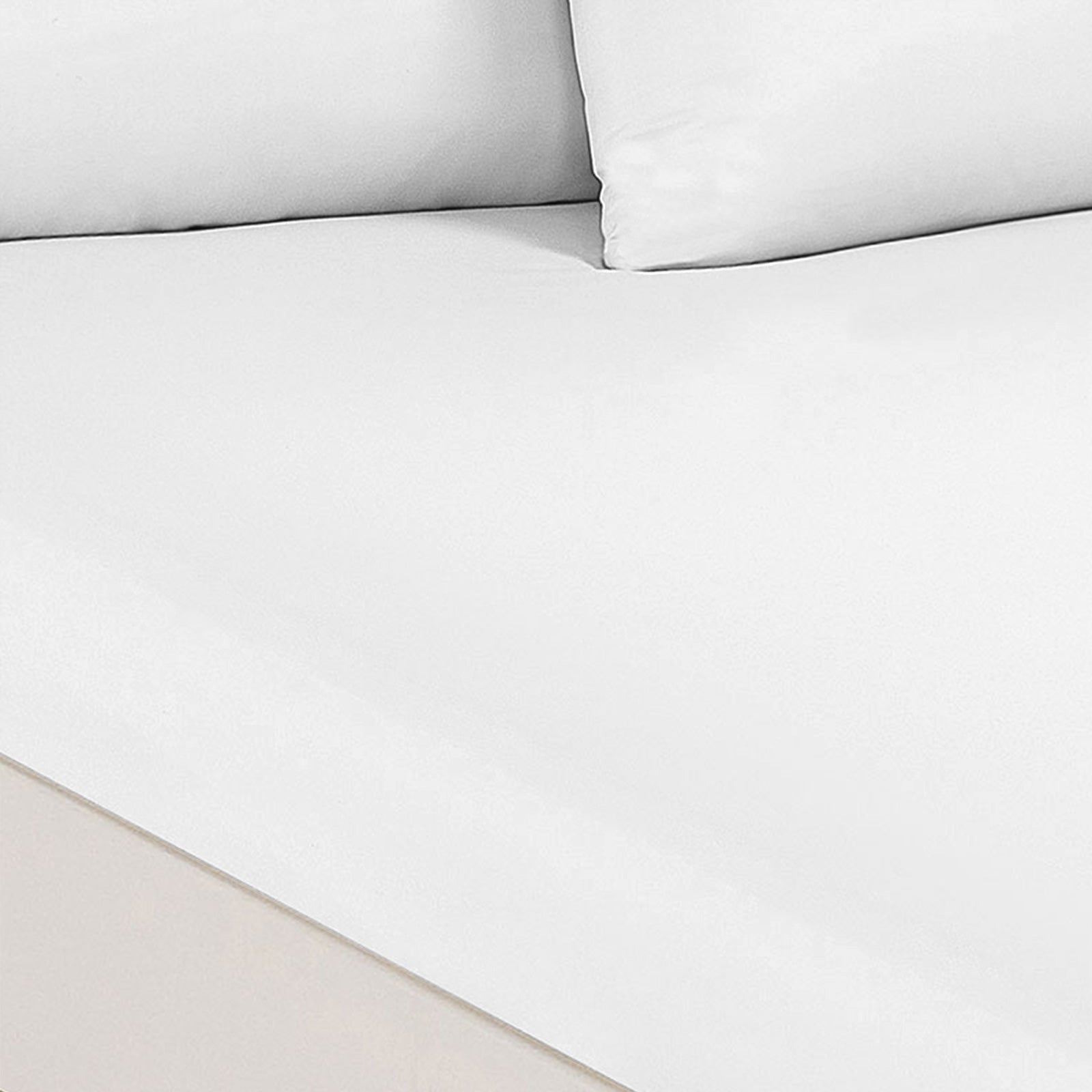 Royal Comfort 1500TC Cotton Rich Queen Sheet Set | White