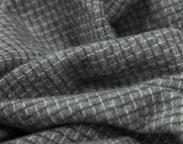Chiswick Throw - Merino Wool/Cashmere - Grey - Newstart Furniture