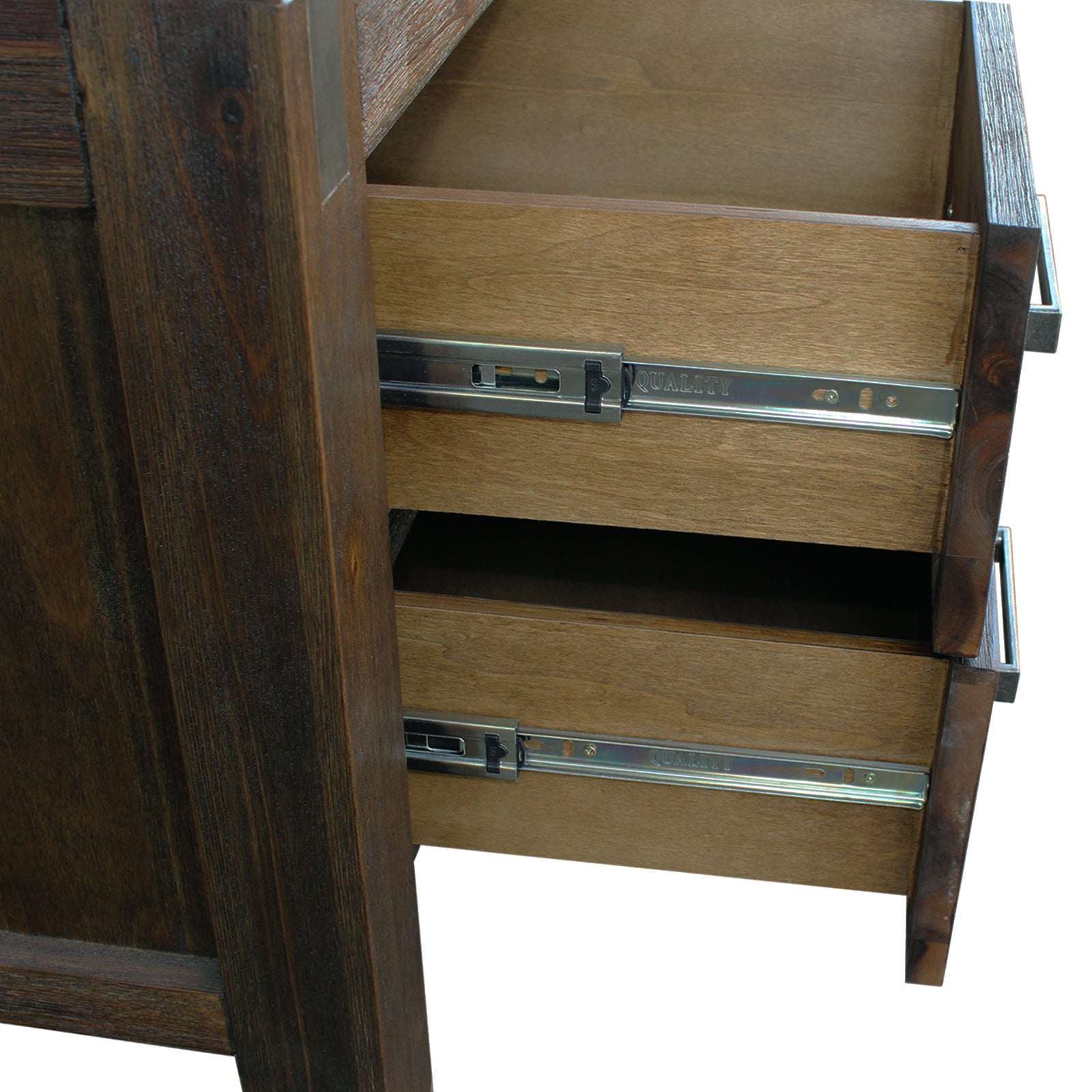 Nowra 2 Drawer Bedside Table