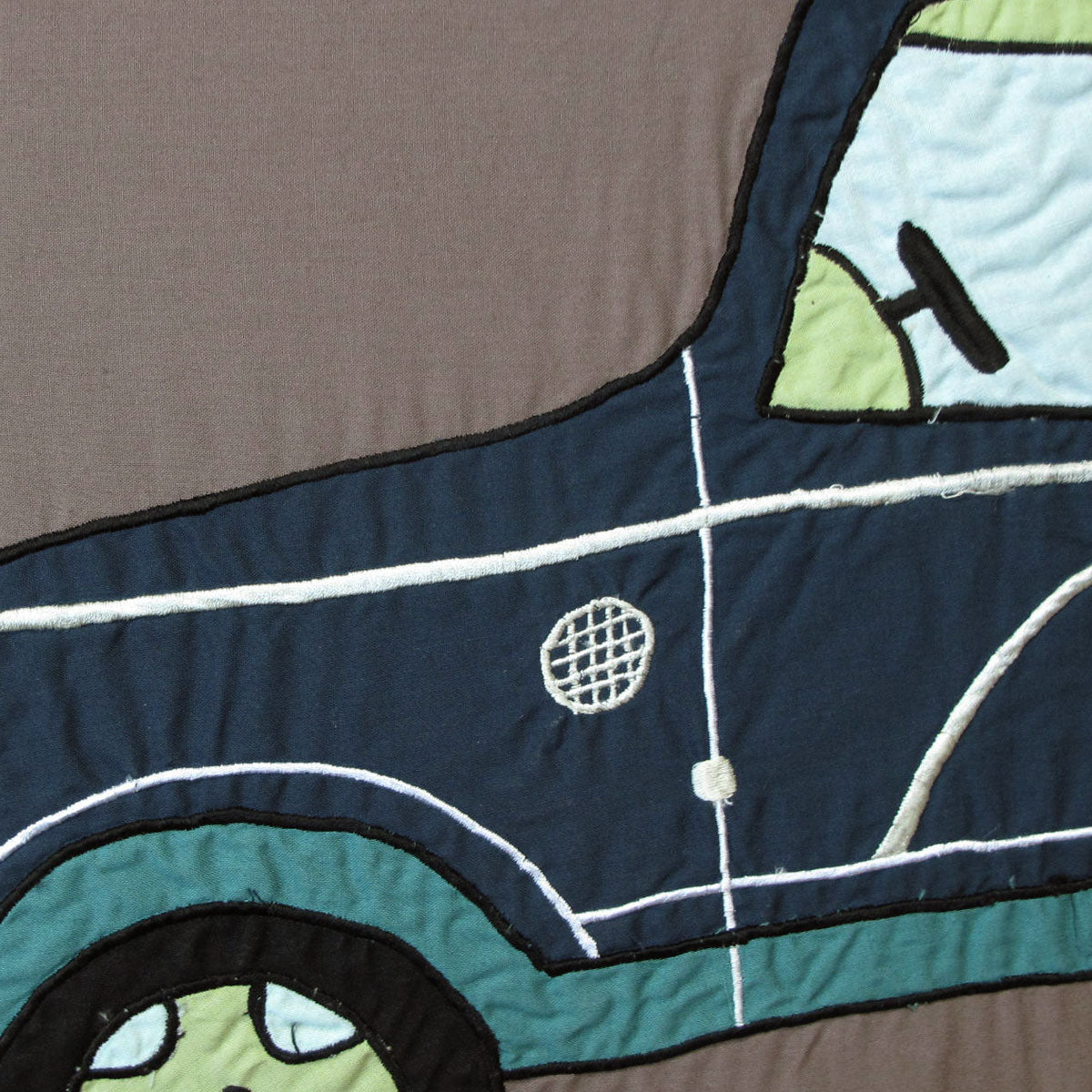 Jeep Wrangler Embroidered Quilt Cover Set Single - Newstart Furniture