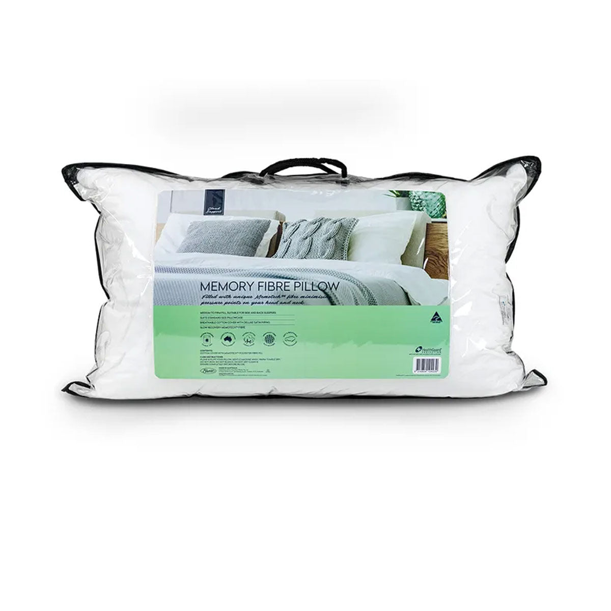 Easyrest Cloud Support Memory Fibre Pillow 48 x 73 cm - Newstart Furniture