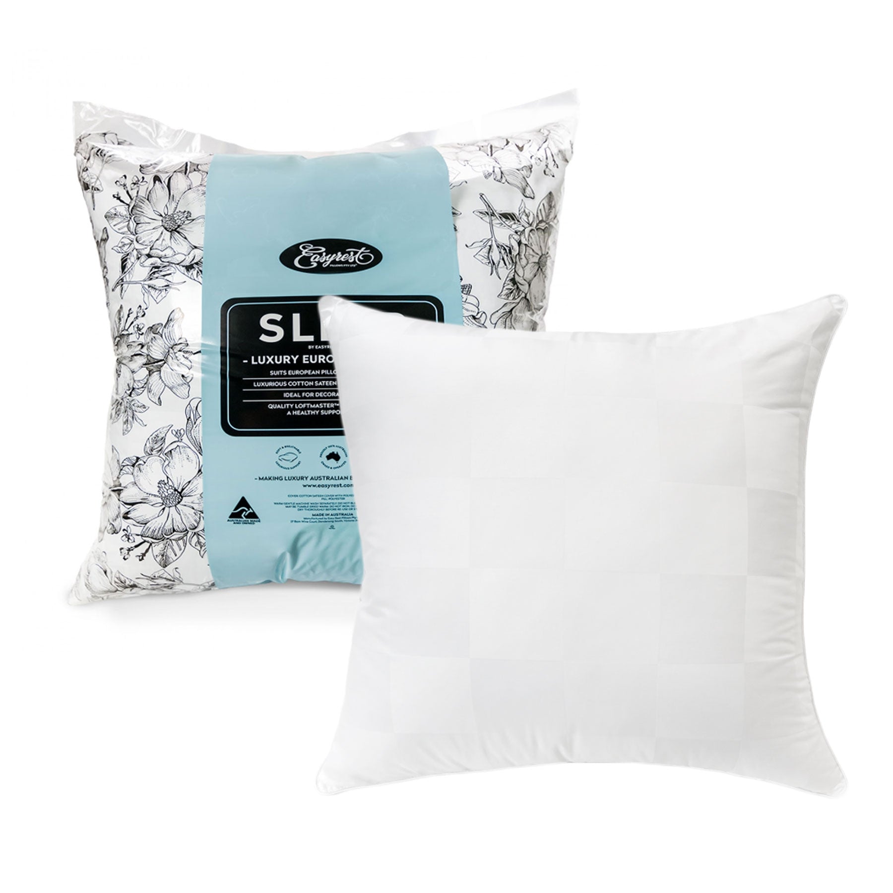 Easyrest Sleep Luxury European Firm Pillow - Newstart Furniture