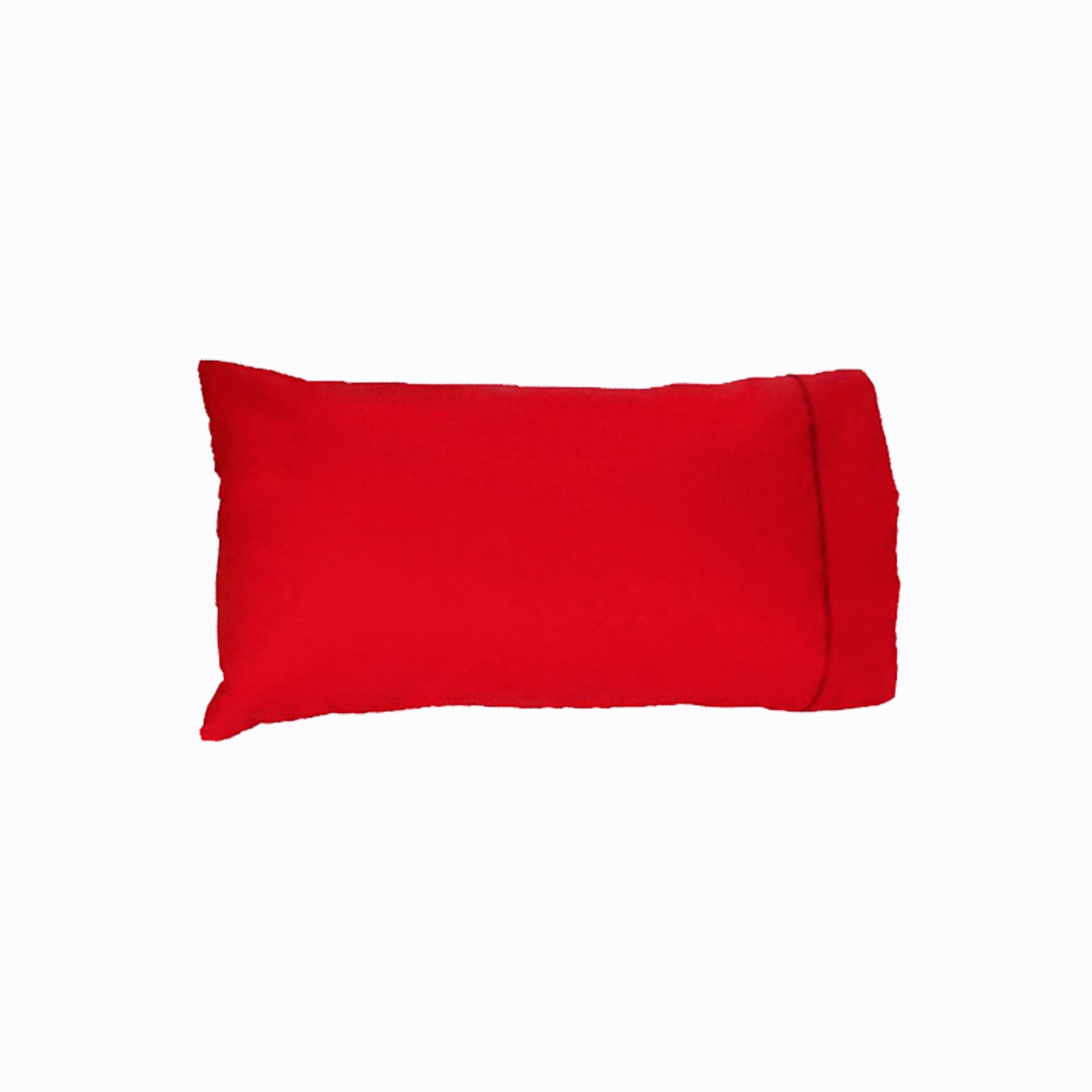 Easyrest 250tc Cotton King Pillowcase Fire Red - Newstart Furniture