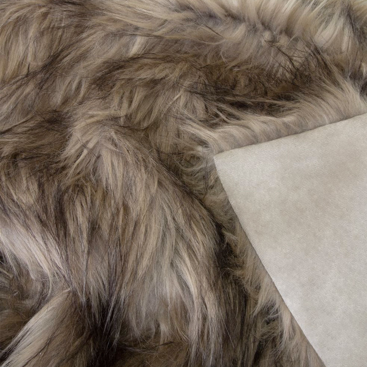 J Elliot Home Elk Luxury Faux Fur Throw 130 x 160cm - Newstart Furniture
