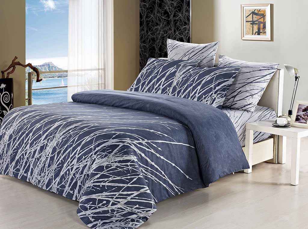 Esha Double Quilt Cover Set | Elegant Pattern, Soft Polyester