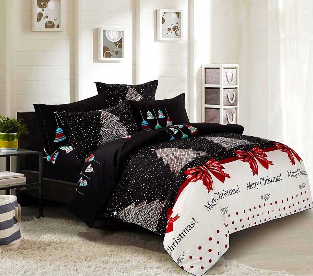 Festive Double Size Christmas Quilt Cover Set | Newstart