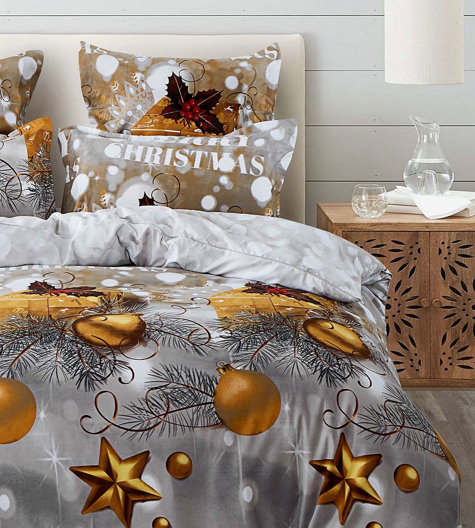 Double Size Christmas Quilt Cover Set | Newstart Furniture