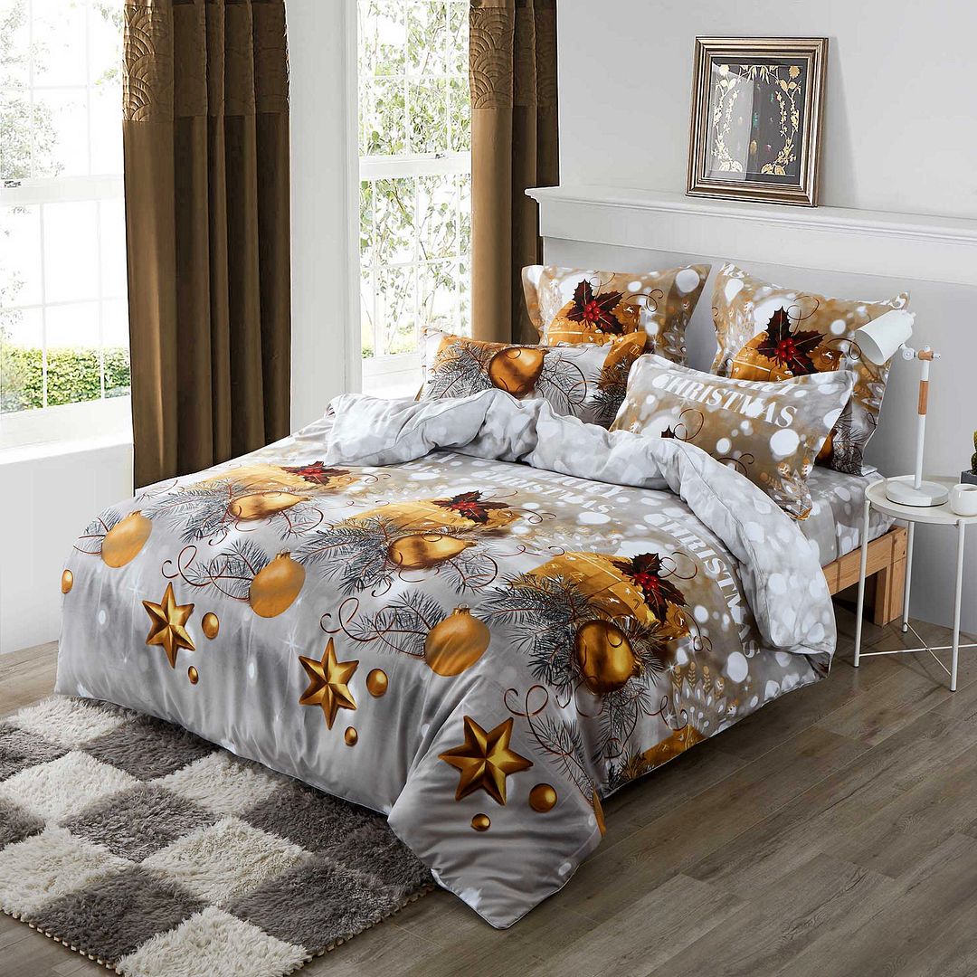 Double Size Christmas Quilt Cover Set | Newstart Furniture