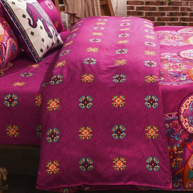 Mandala King Size Duvet Cover Set | Elegant Bedroom Decor