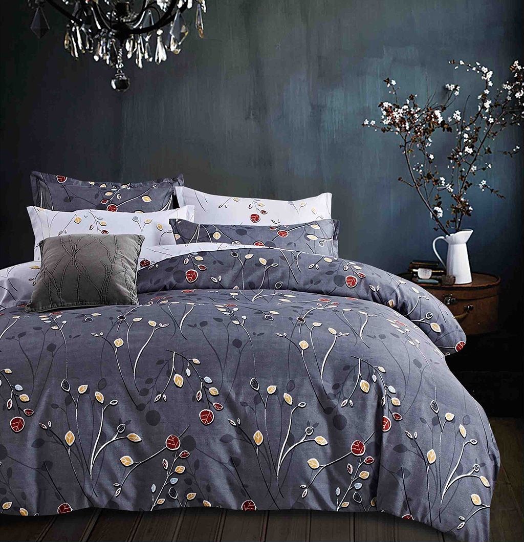 Rhine King Size Duvet Cover Set | Elegant Pattern, Soft Polyester