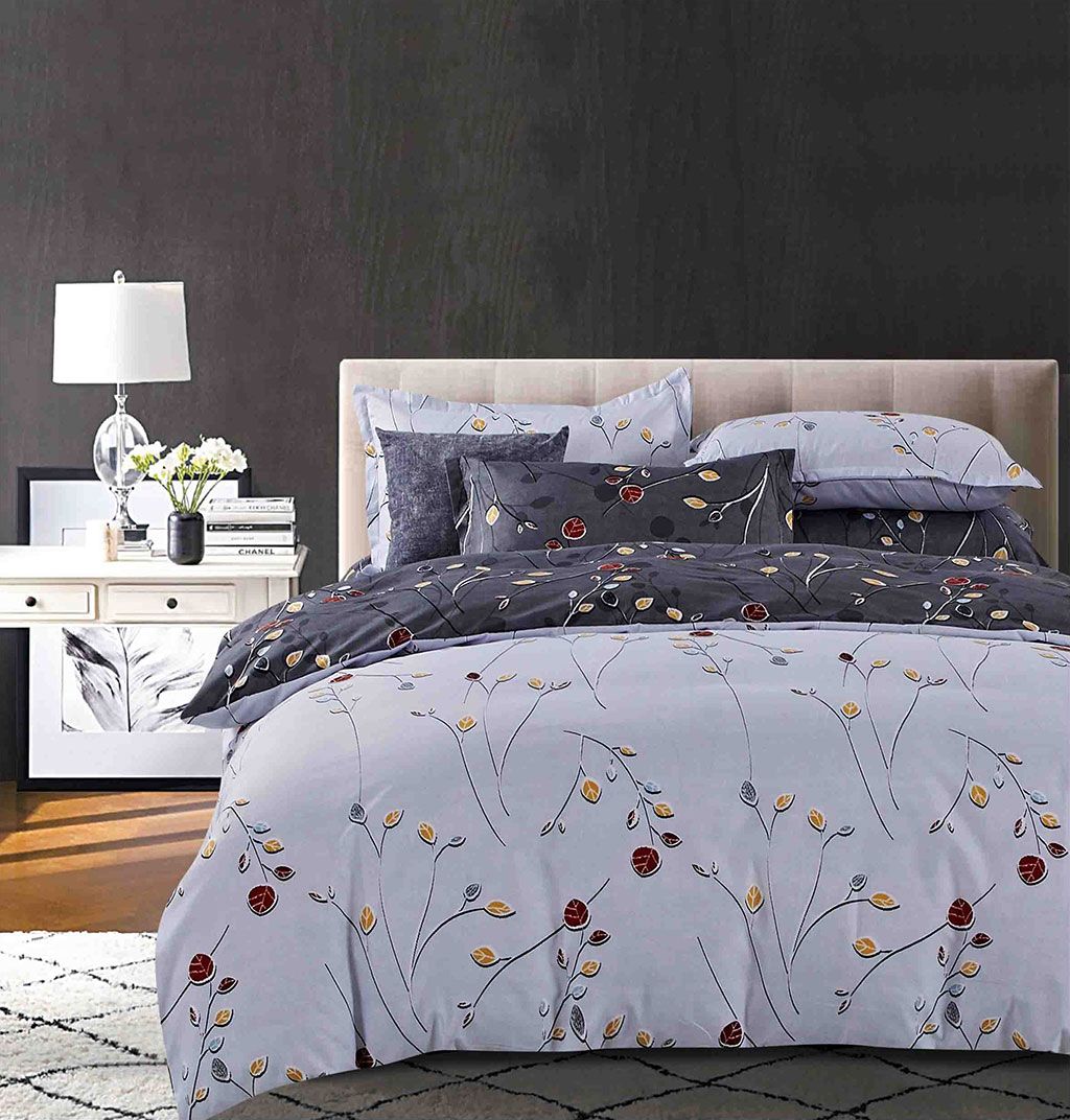 Rhine King Size Duvet Cover Set | Elegant Pattern, Soft Polyester