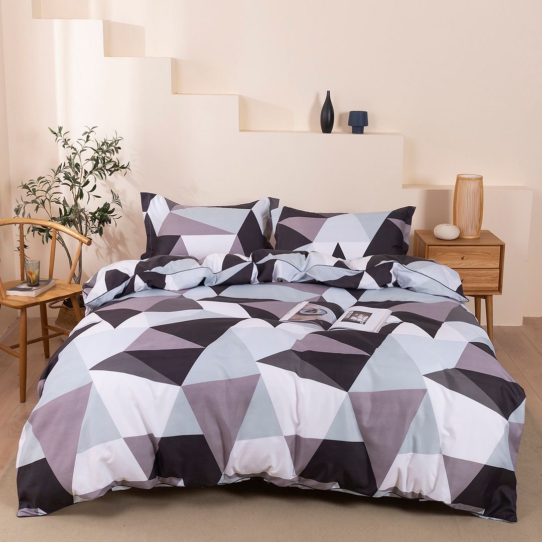 Camara King Size Quilt Cover Set | Elegant Patterned Bedding