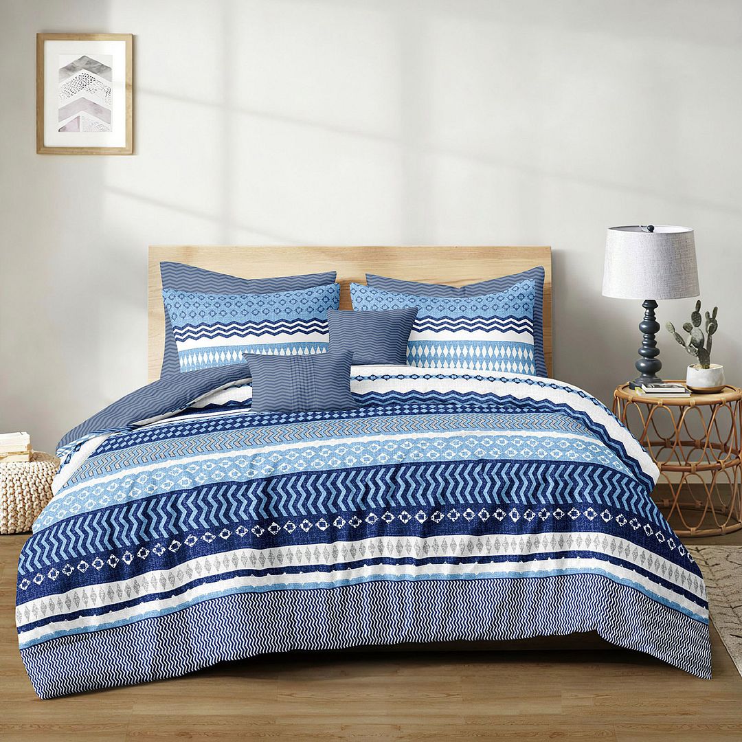 Olsen Elegant King Size Quilt Cover Set with Pillowcases