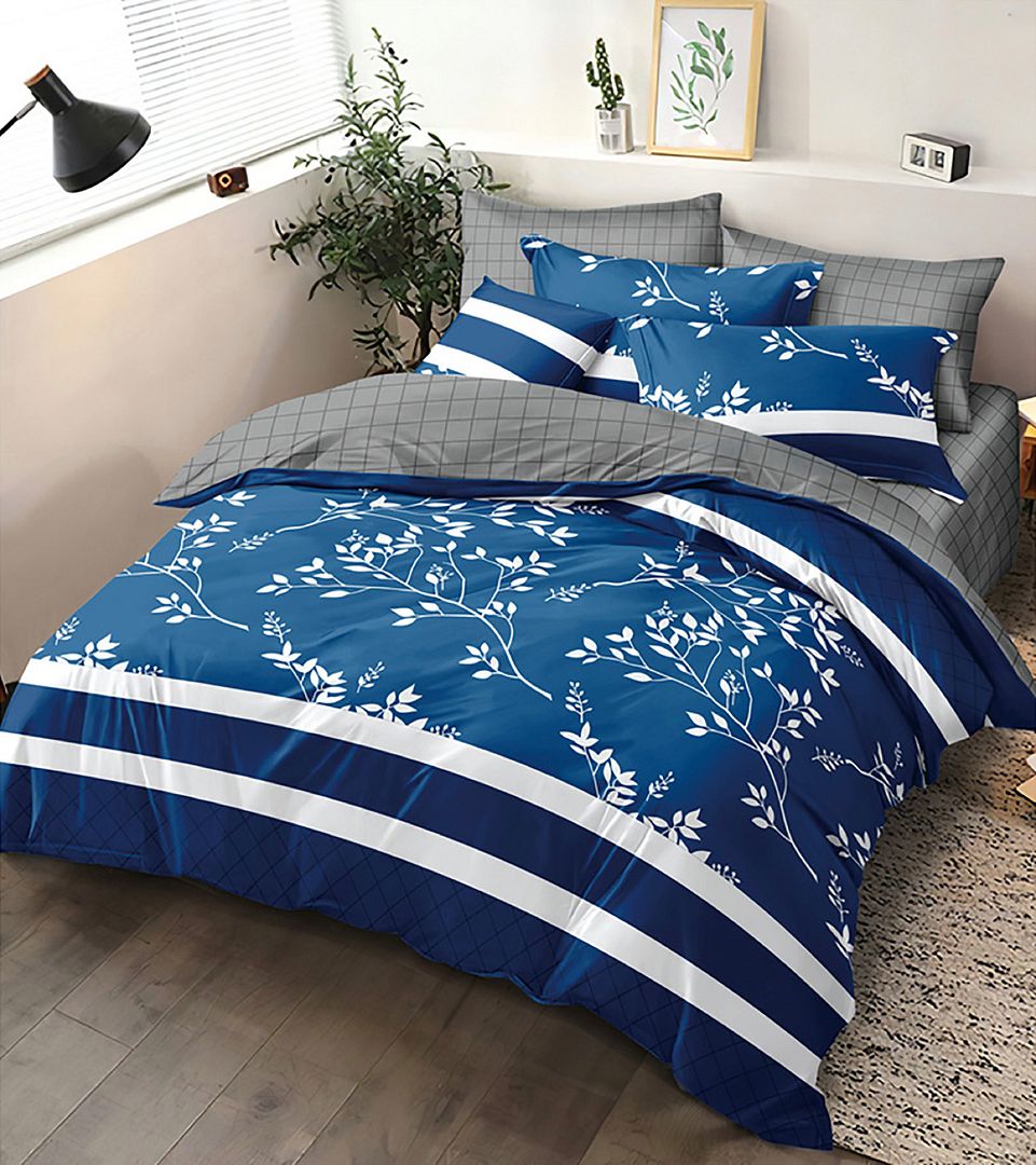 Ishani King Size Floral Quilt Cover Set | Newstart Furniture