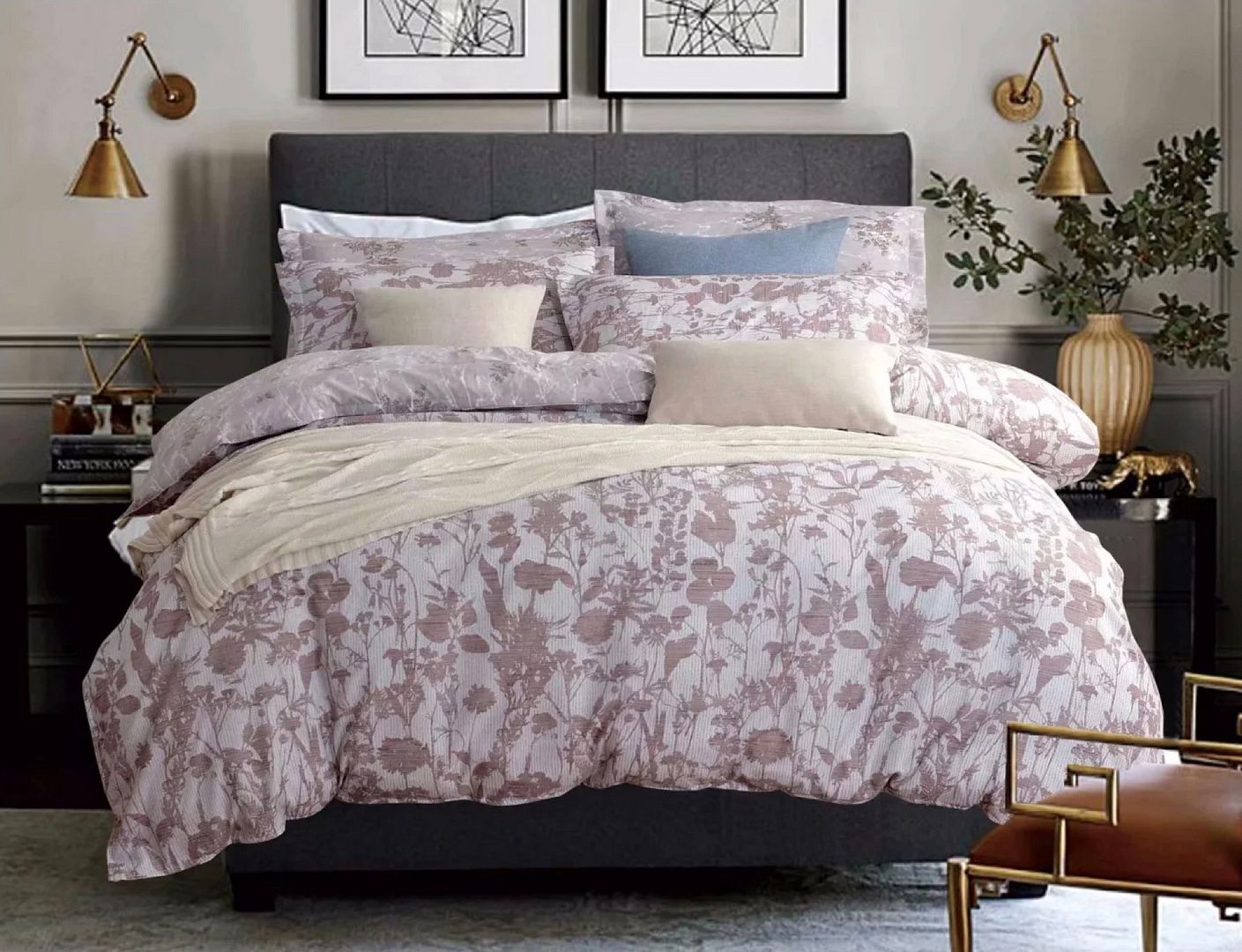 Joey Queen Size Quilt Cover Set | Artistic Bedroom Comfort