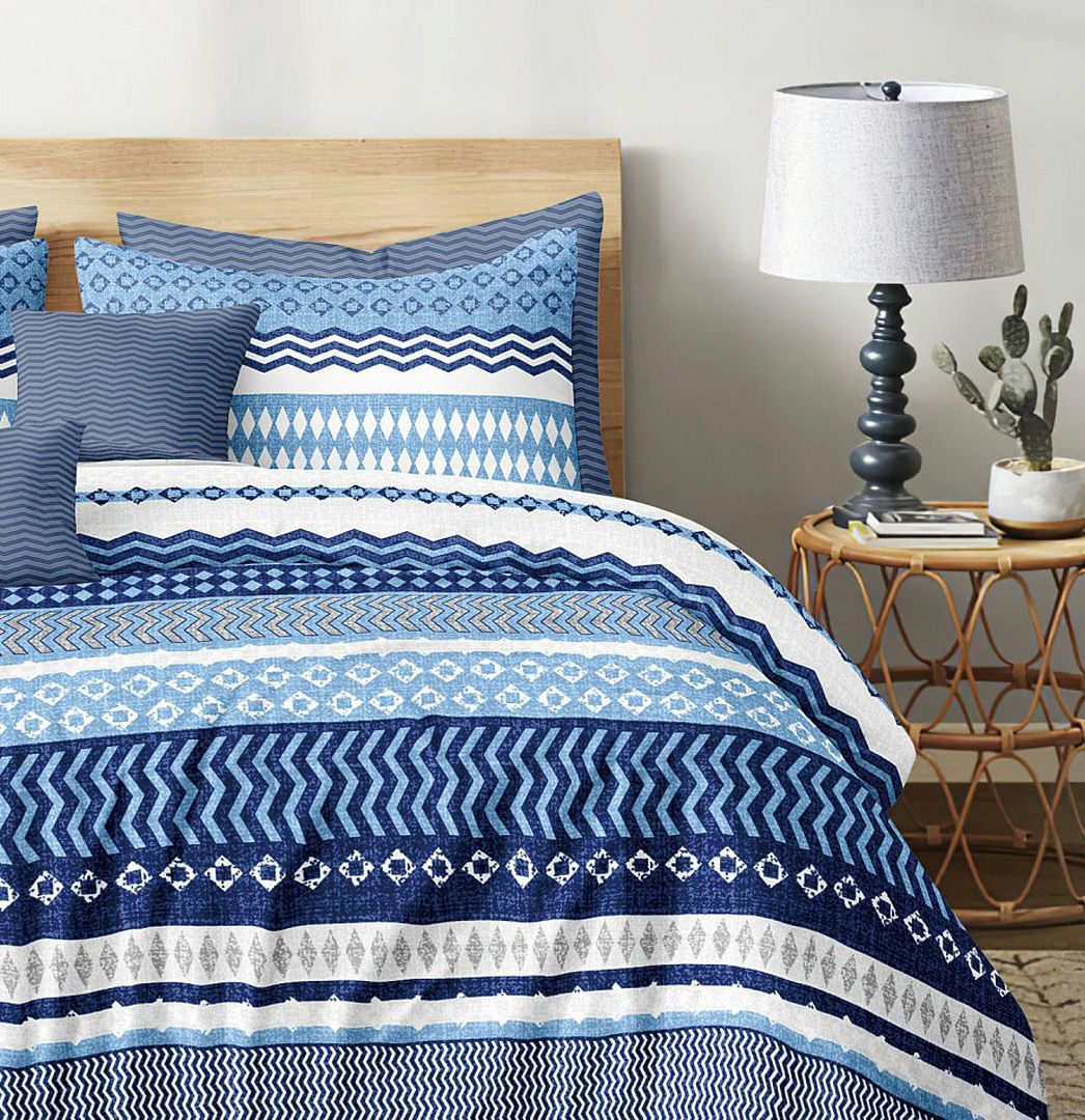 Olsen Queen Quilt Cover Set | Elegant Pattern | Newstart