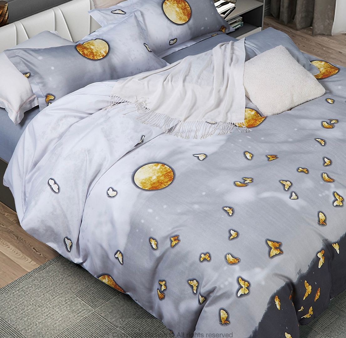 Gardinar Super King Quilt Cover Set | Elegant Patterned Bedding