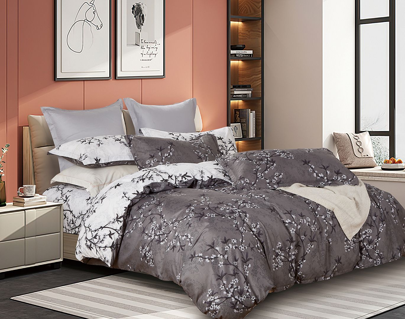 Iyanu Super King Quilt Cover Set | Elegant Bedroom Decor