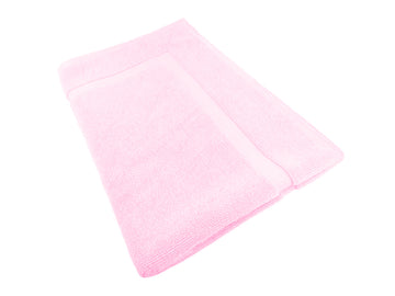 softouch ultra light quick dry premium cotton bath mat 900gsm baby pink - Newstart Furniture