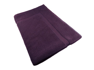 softouch ultra light quick dry premium cotton bath mat 900gsm burgundy - Newstart Furniture