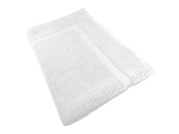 softouch ultra light quick dry premium cotton bath mat 900gsm white - Newstart Furniture