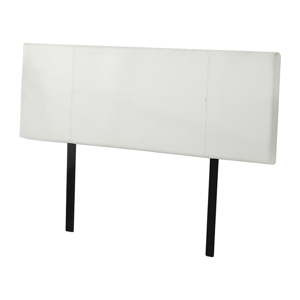 PU Leather Queen Bed Headboard Bedhead White