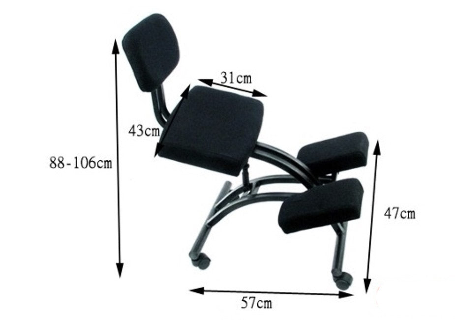 Ergonomic Office Kneeling Chair - Newstart Furniture