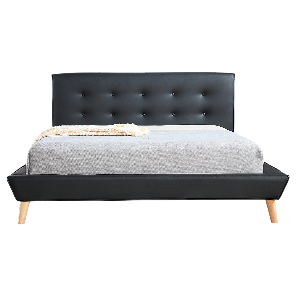 Double Deluxe Bed Frame Black