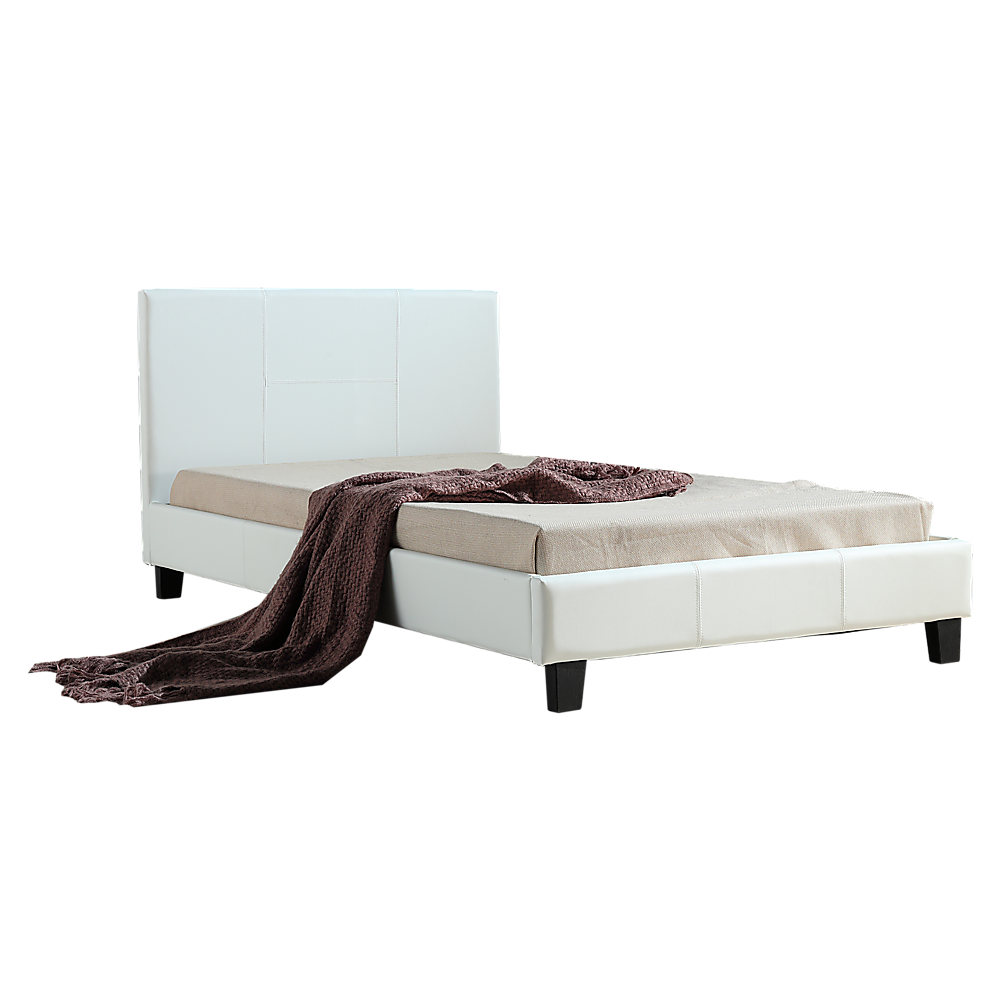 King Single Bed Frame White