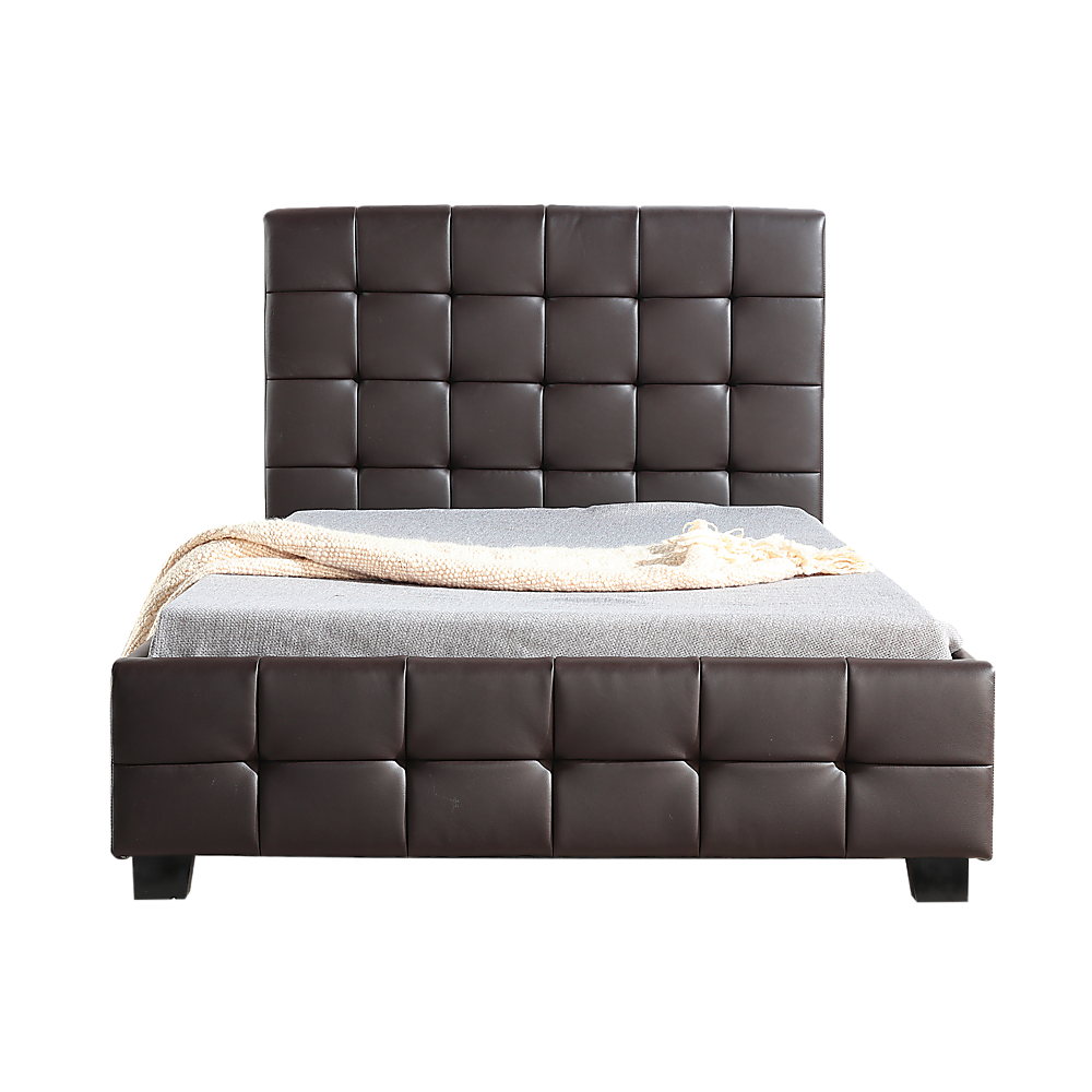 King Single Deluxe Bed Frame Brown