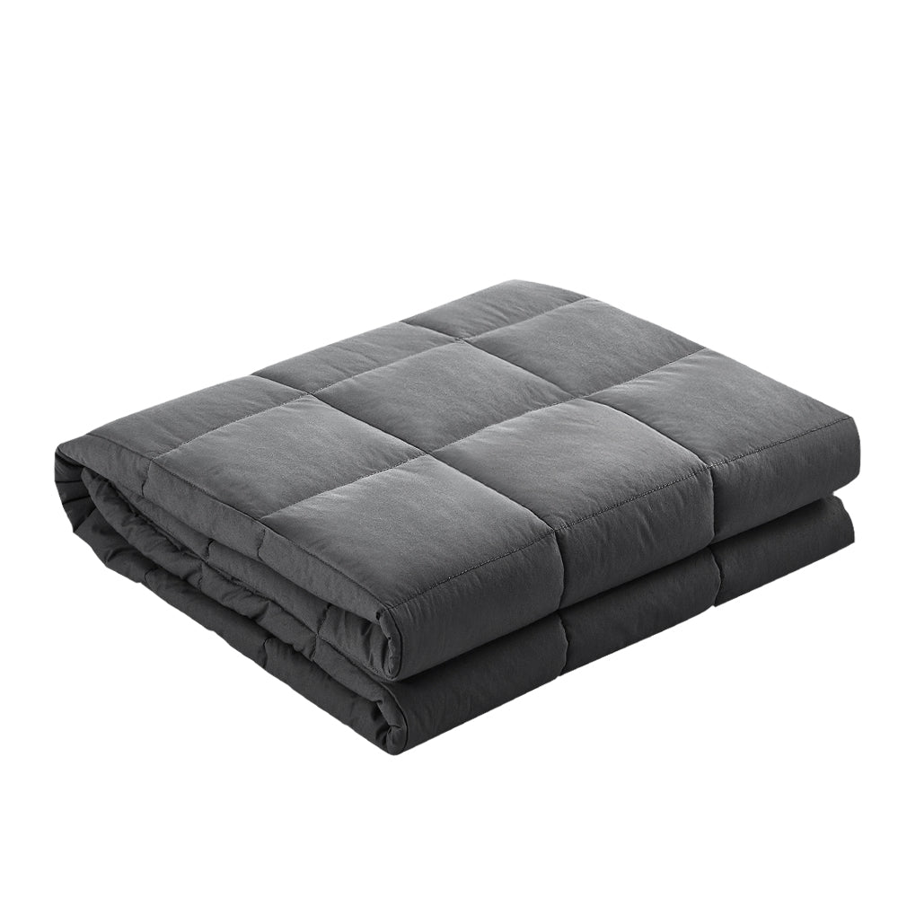 Giselle Weighted Blanket 11KG Heavy Gravity Blankets Adult Deep Sleep Ralax Washable - Newstart Furniture