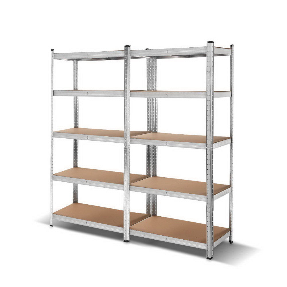 Giants 2x1.8M Warehouse Shelving Rack Racking Garage Metal Storage Shelves - Newstart Furniture