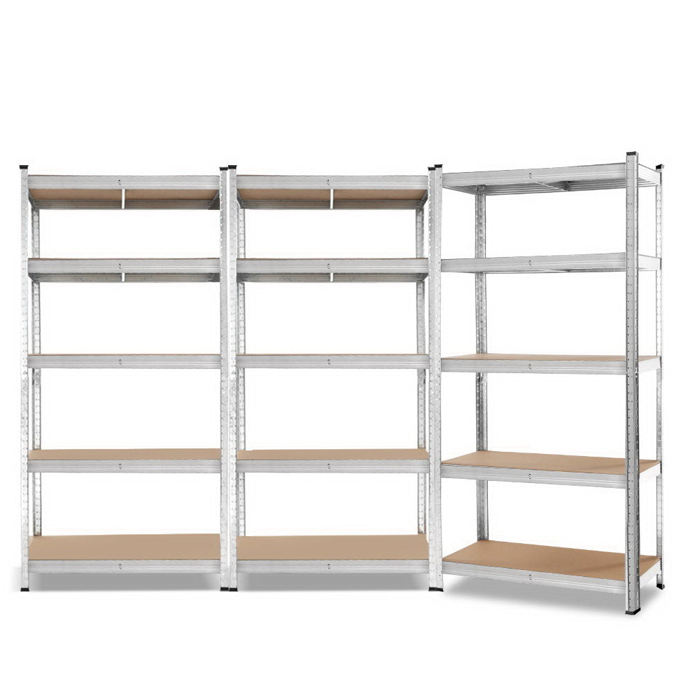 Giants 3x1.8M Warehouse Shelving Rack Racking Garage Metal Storage Shelves - Newstart Furniture