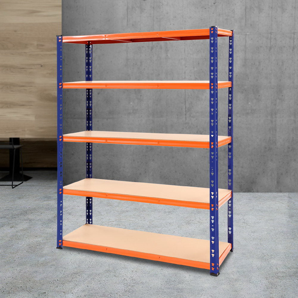 Giantz 1.8M Warehouse Racking Shelving Storage Shelf Garage Shelves Rack Steel - Newstart Furniture