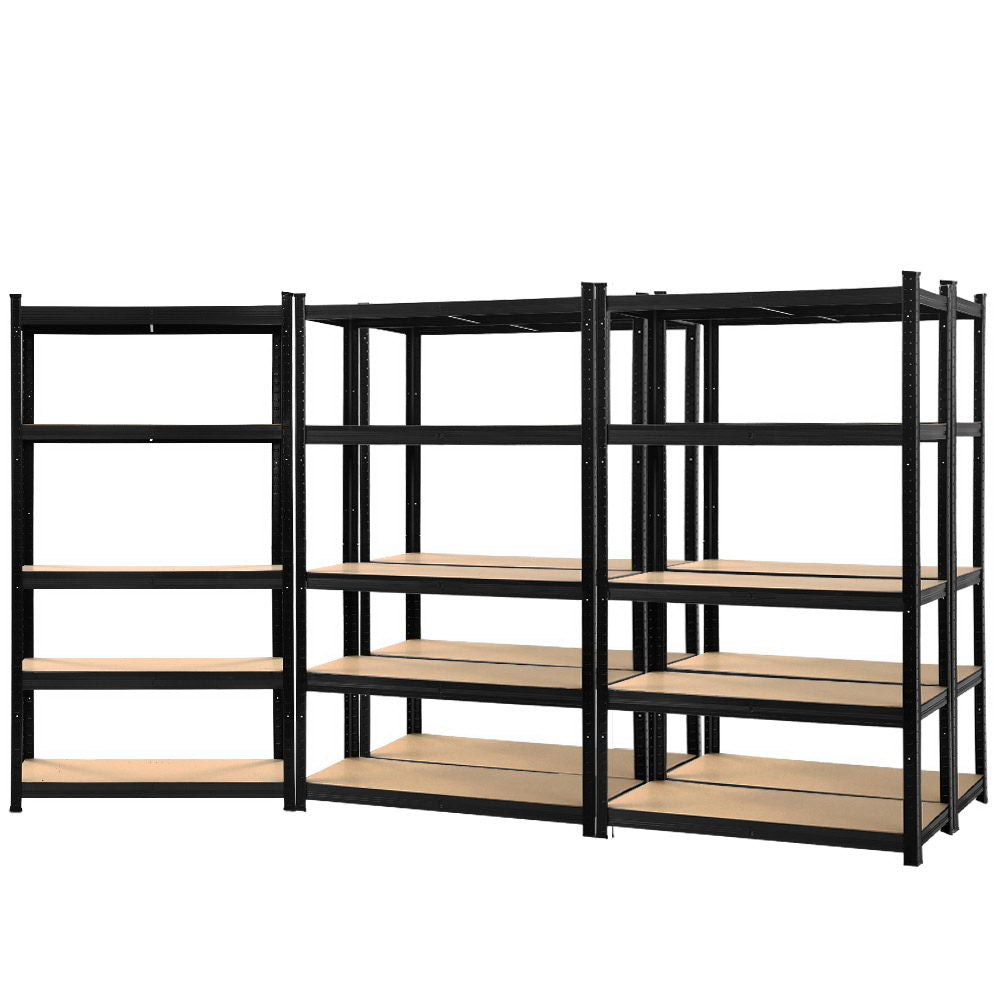 Giantz 5X1.8M Warehouse Shelving Garage Storage Racking Steel Metal Shelves - Newstart Furniture