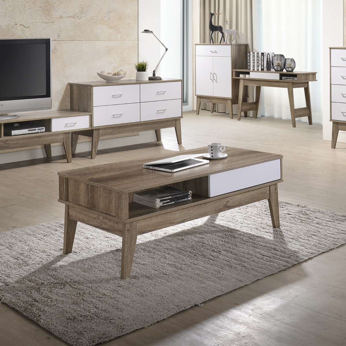 Coffee Table Oak - Newstart Furniture